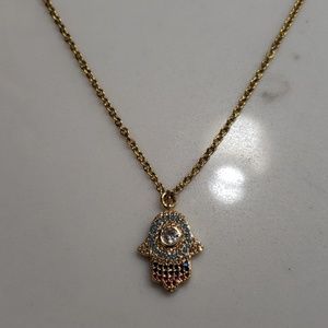 Hamsa Hand Necklace